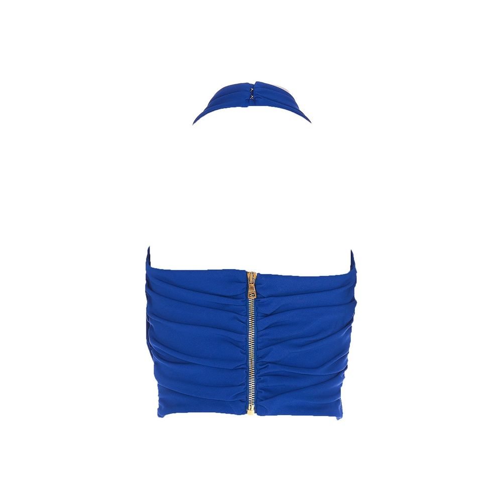 Balmain Tanktops aus Elastan in Blau