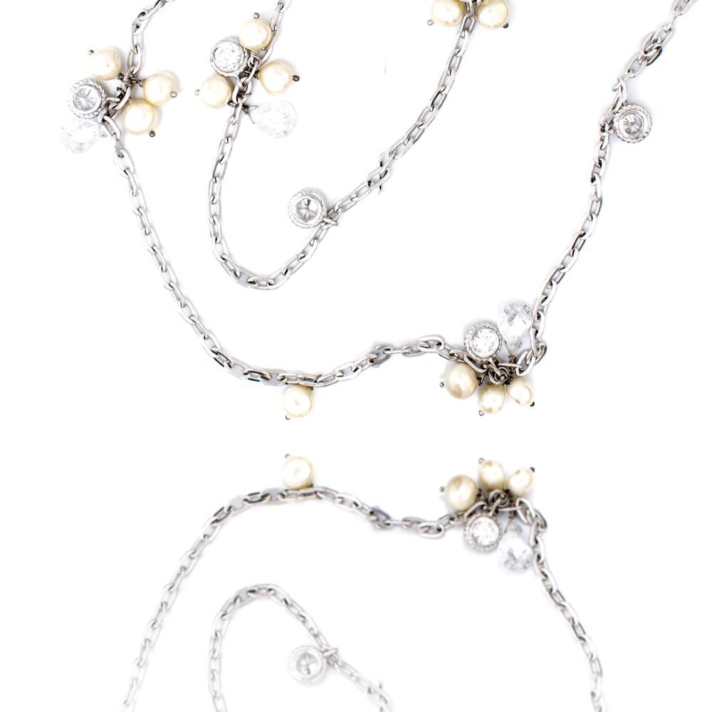 GC Silberne Halskette