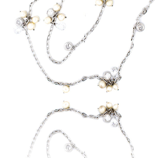 GC Silberne Halskette