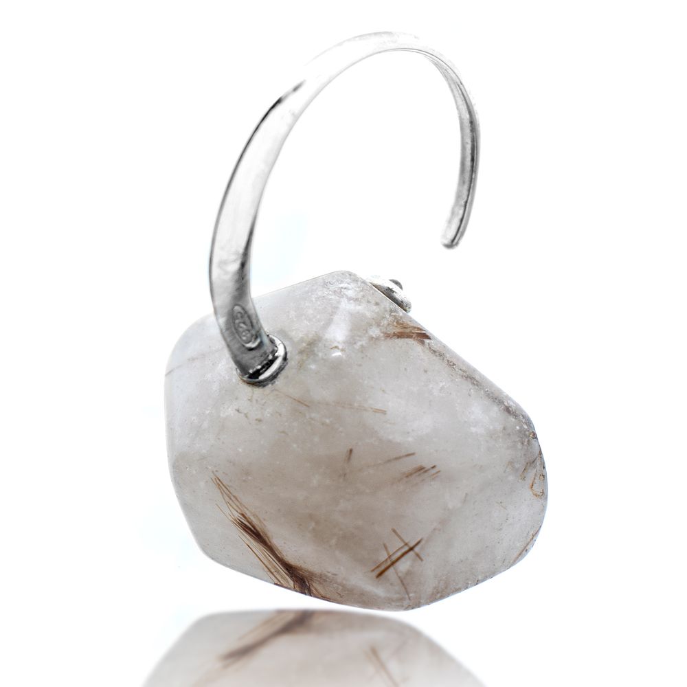 GC Silberne Ohrringe