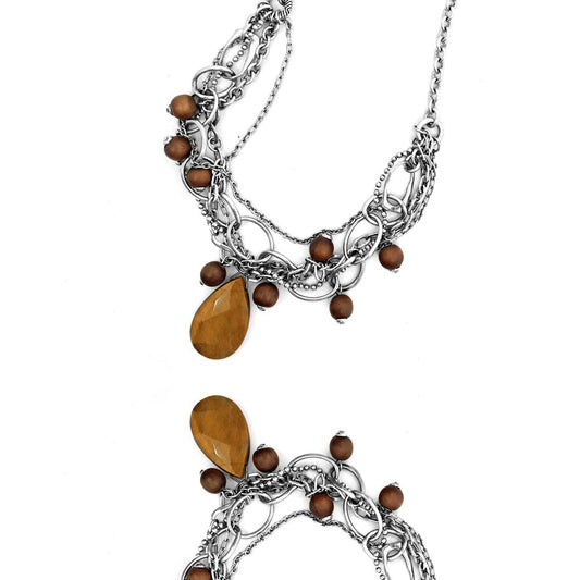 GC Silberne Halskette aus Edelstahl