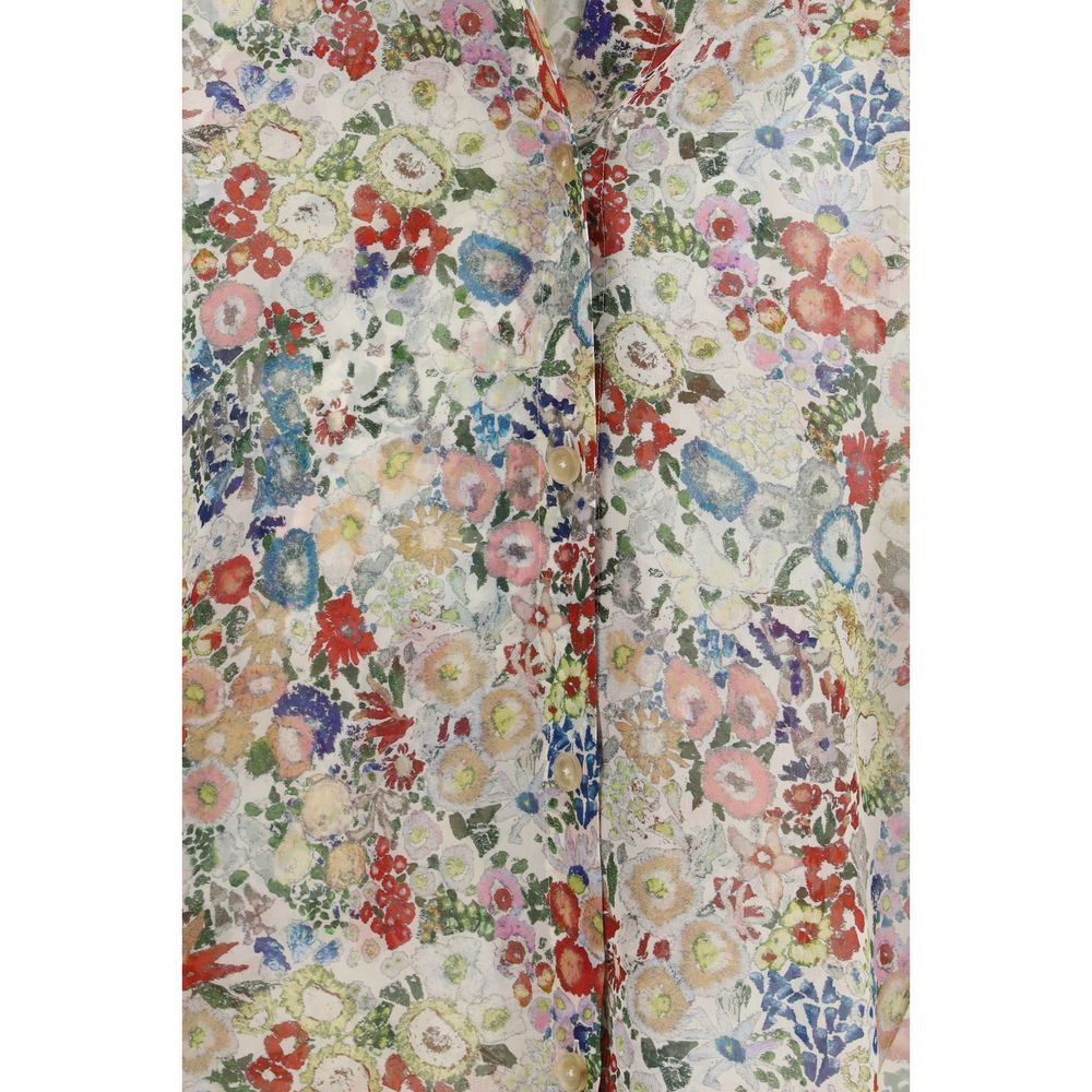 Khaite Seidenbluse mit Farbverlauf