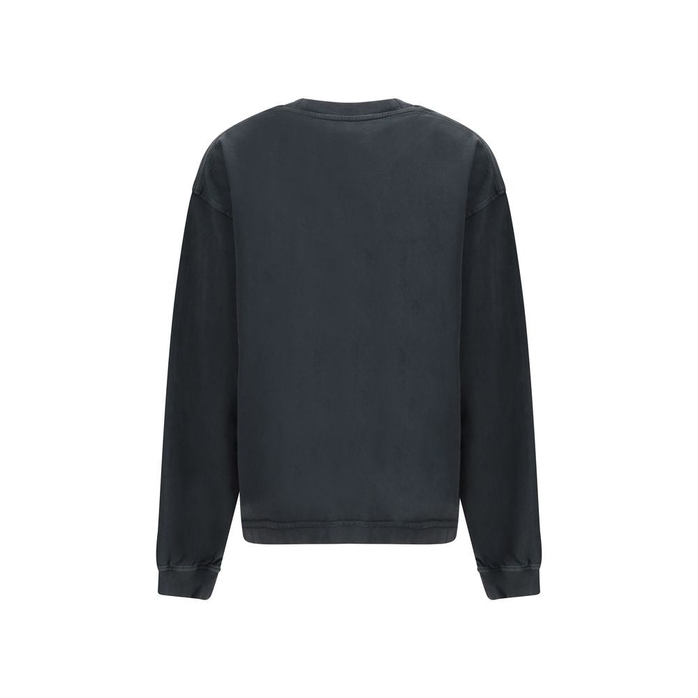 Alexander Wang Schwarzes Baumwoll-Sweatshirt