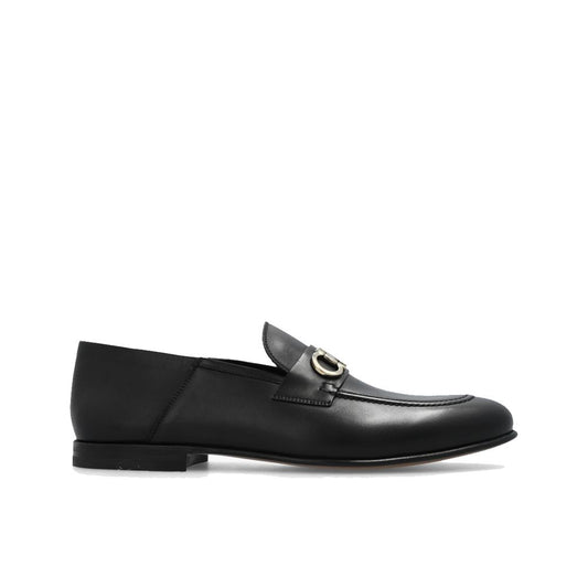 Salvatore Ferragamo Schwarze Loafer aus Kalbsleder