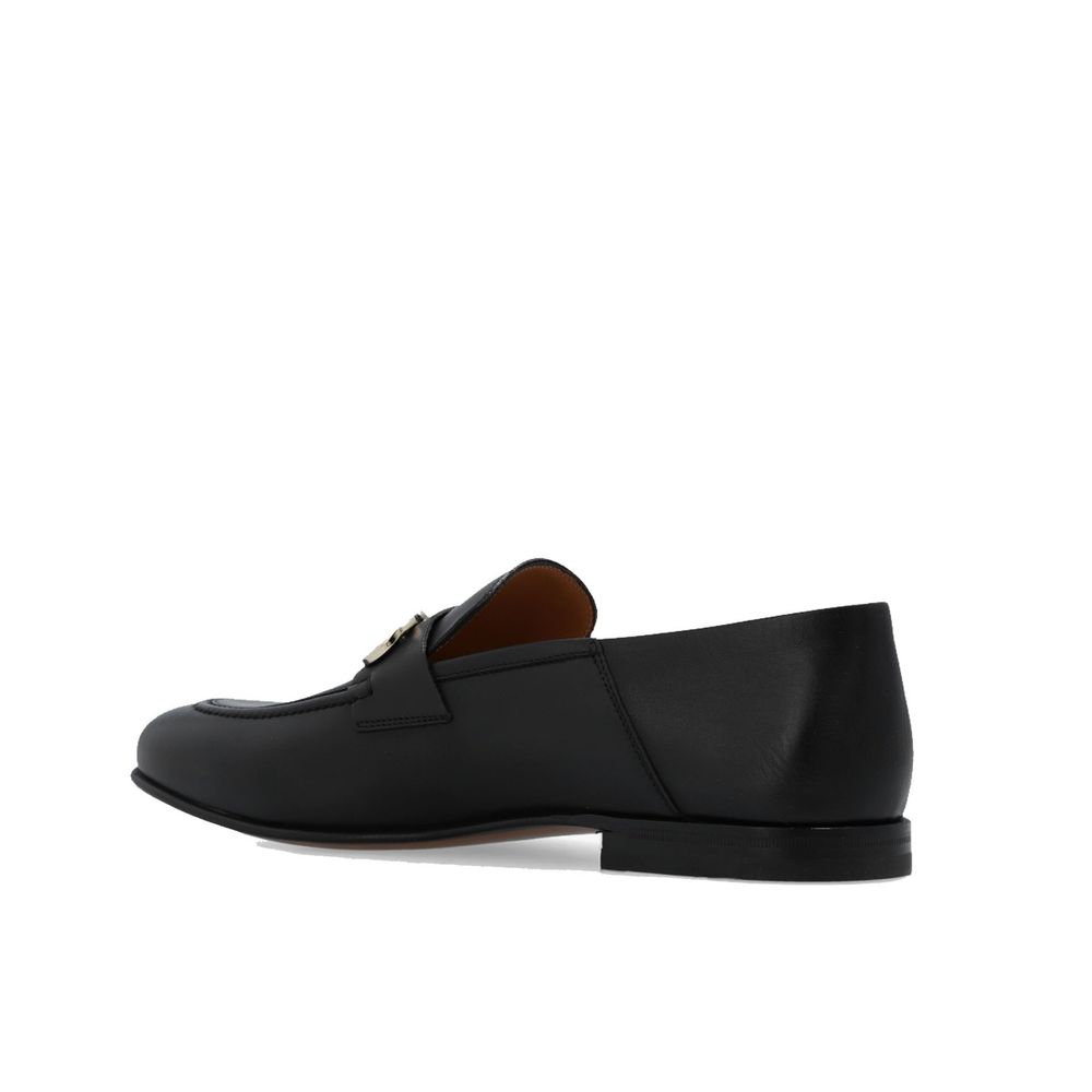 Salvatore Ferragamo Schwarze Loafer aus Kalbsleder